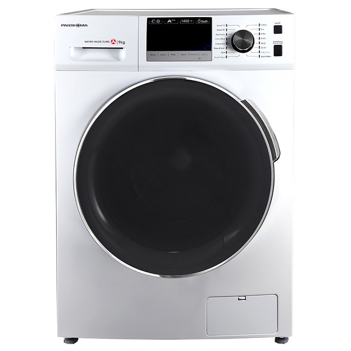 ماشین لباسشویی 9 کیلویی پاکشوما مدل BWF 40106 - سفید