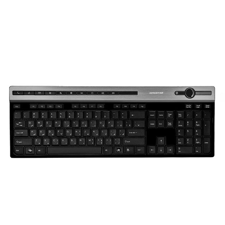 کیبورد بی سیم کینگ استار مدل kb92w