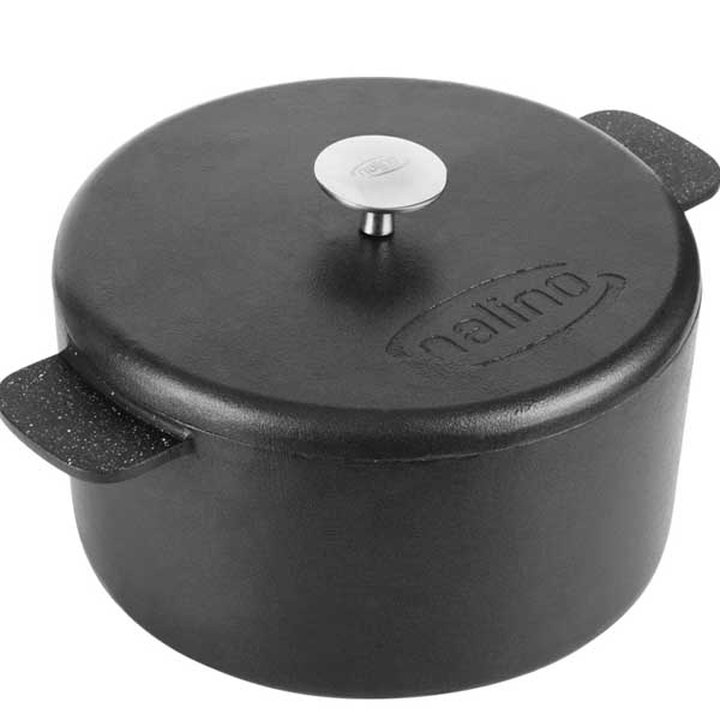 قابلمه چدن سایز 24 نالینو مدل hugo