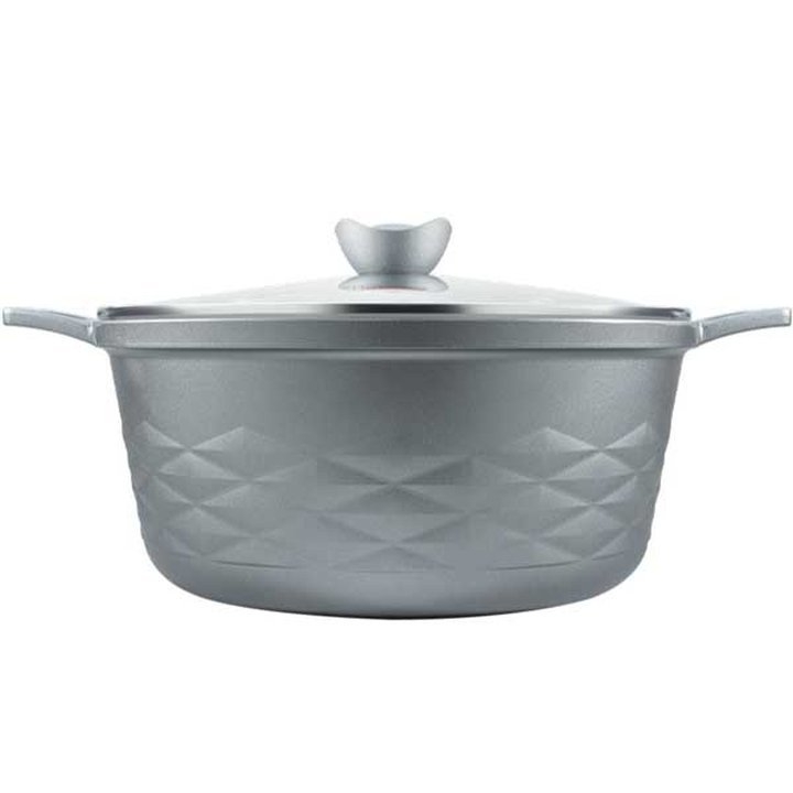 قابلمه 28 گرانيت درب شيشه نالینو مدل Elita