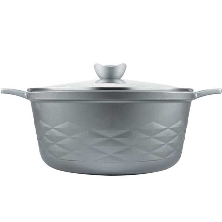 قابلمه 24 گرانيت درب شيشه نالینو مدل Elita