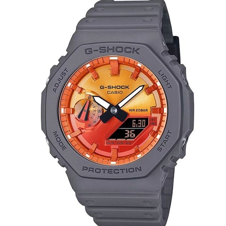 ساعت مچی اسپرت جی شاک کاسیو مدل G-SHOCK GA-2100FL-8ADR