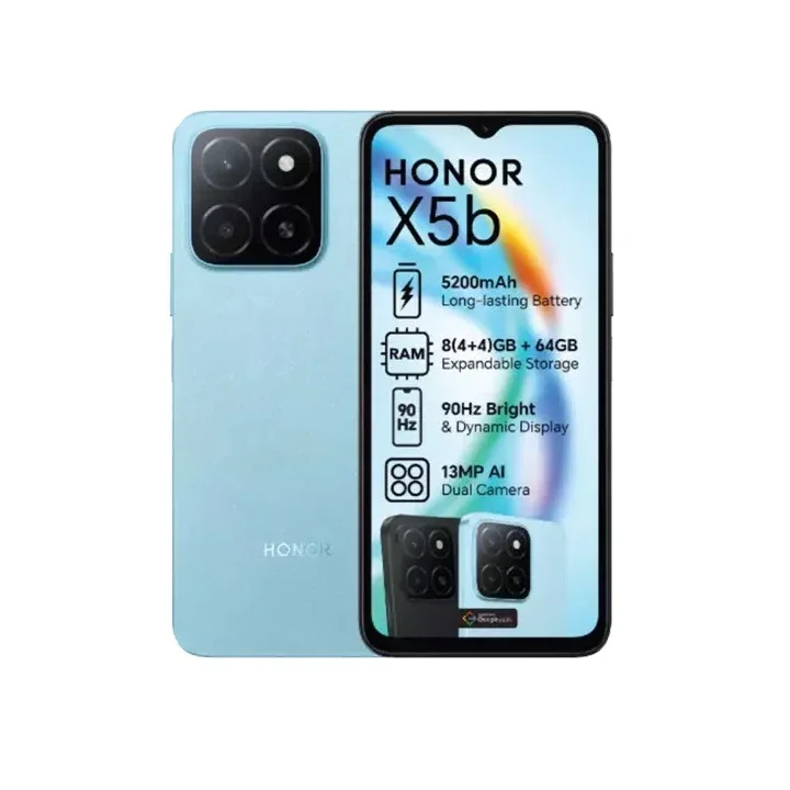 گوشی موبایل آنر مدل X5b 4G دو سیم کارت ظرفیت 64 گیگابایت و رم 4 گیگابایت + بیمه