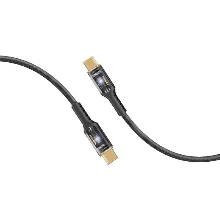 کابل USB-C به USB-C شارژ سریع پرومیت مدل LUCIDLINE-CC120