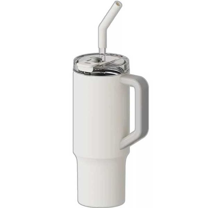 ماگ شیائومی مدل Xiaomi straw mug 1L XMGB01PL - سفید