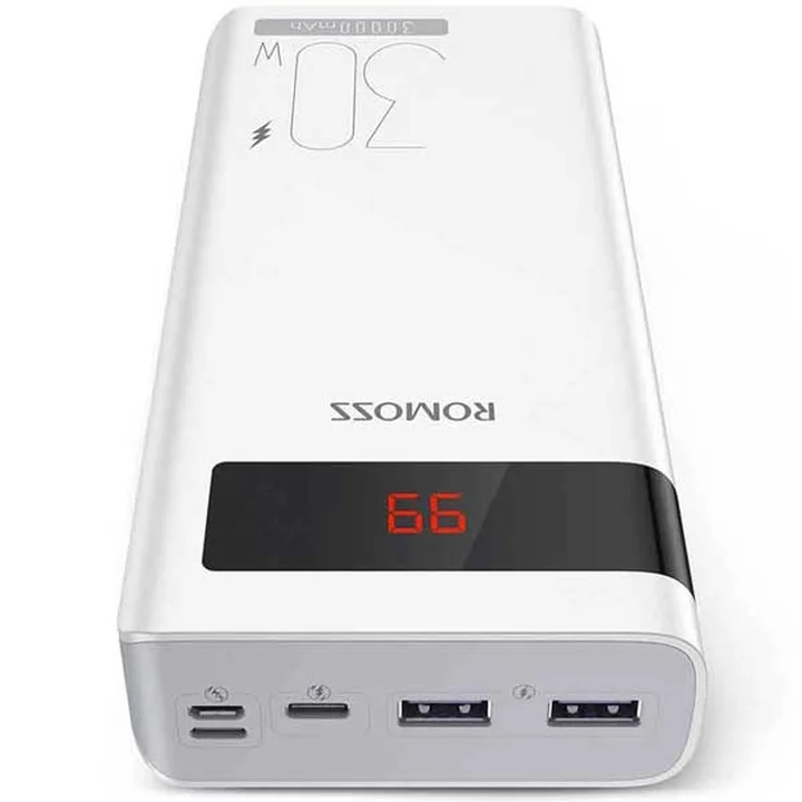 پاوربانک 30000 میلی آمپر روموس 30 وات مدل Romoss PHP30-892