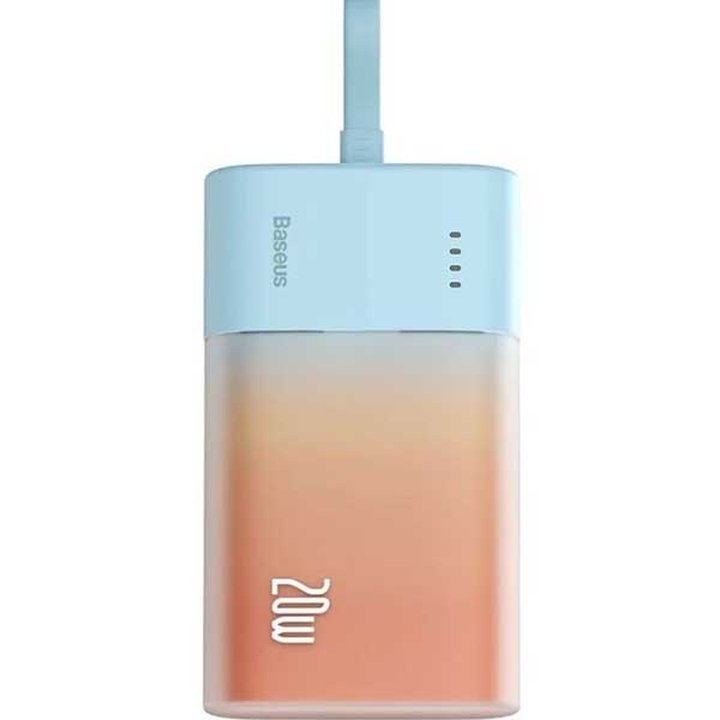 پاوربانک 5200 میلی آمپر باسئوس 20 وات مدل Baseus Popsicle Fast Charging Power Bank IP Edition
