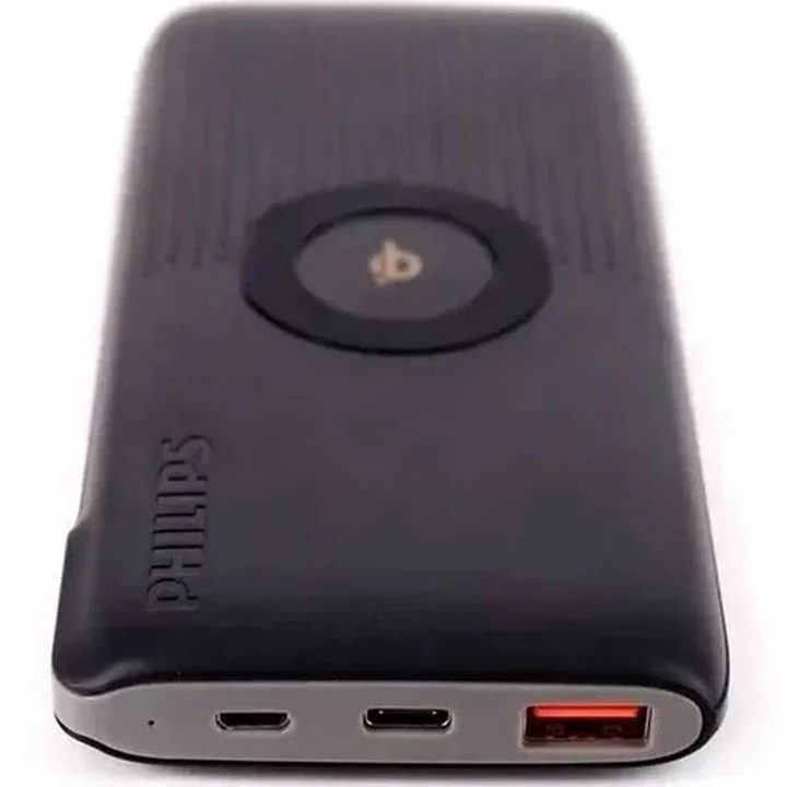 پاوربانک بی سیم 10000 میلی آمپر فیلیپس مدل Philips DLP6645