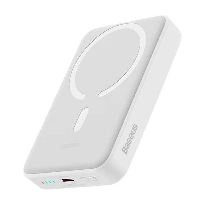 پاوربانک باسئوس 10000 میلی آمپر 30 وات مدل Baseus Magnetic Mini Wireless Fast Charge Type-C