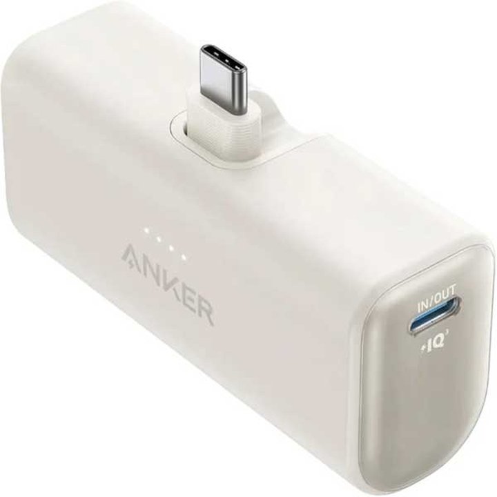 پاوربانک 5000 میلی‌ آمپر انکر مدل Anker Nano Power Bank A1653