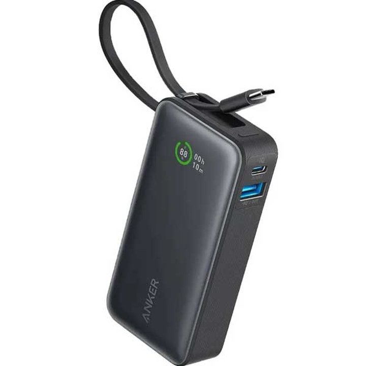 پاوربانک 10000 میلی آمپر انکر مدل Anker Nano Power Bank A1259