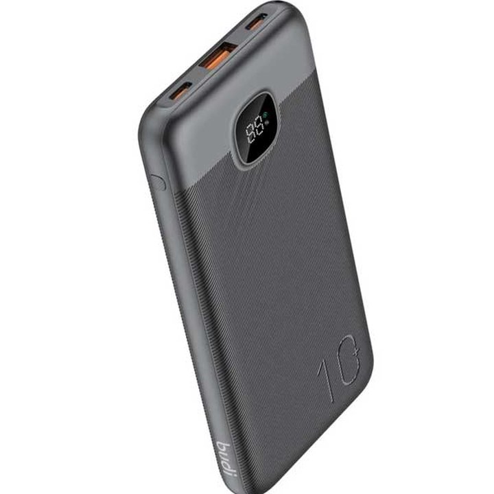 پاوربانک بودی 10000 میلی آمپر 22.5 وات مدل Budi PB089B