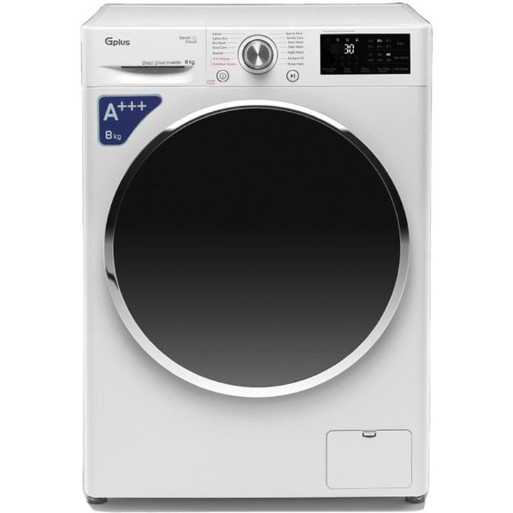 ماشین لباسشویی 8 کیلویی جی پلاس مدل GWM-R88