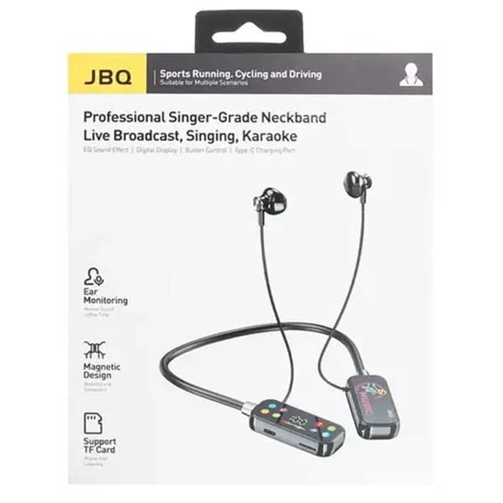 هندزفری گردنی جی بی کیو مدل JBQ Professional Singer Grade B388462