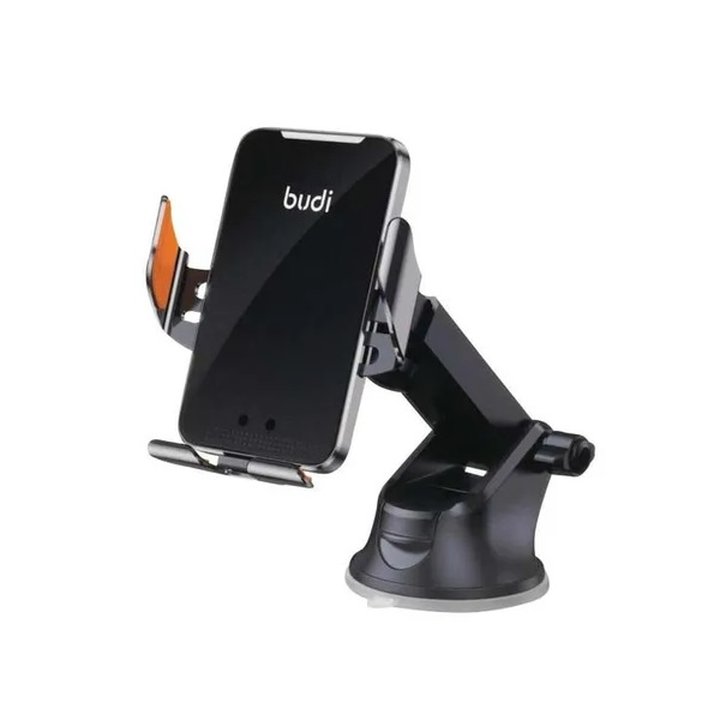 پایه نگهدارنده و شارژر 15 وات بی سیم موبایل بودی مدل Budi CM550B
