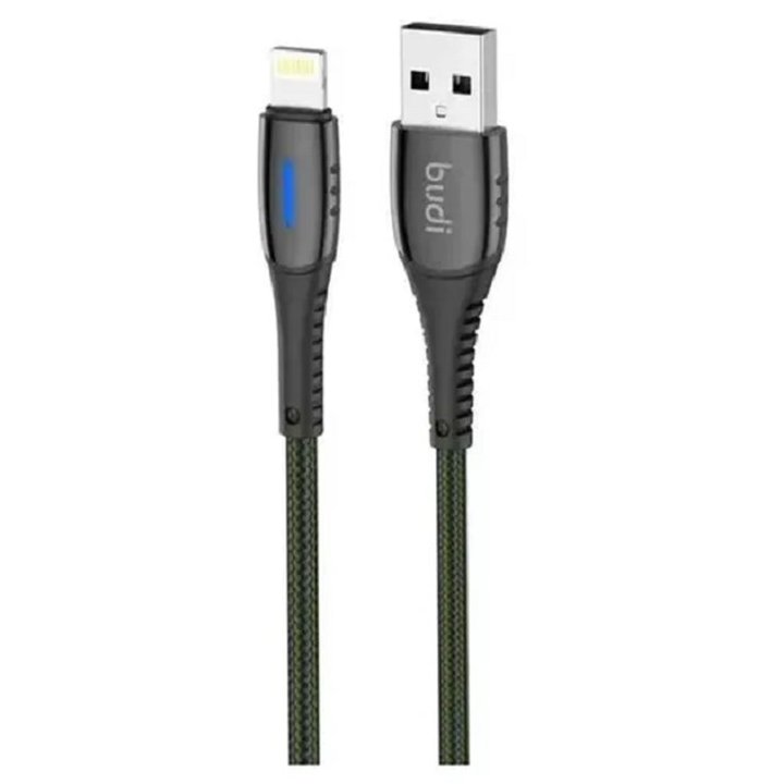 کابل فست شارژ کنفی USB به لایتنینگ بودی مدل Budi DC212L10L