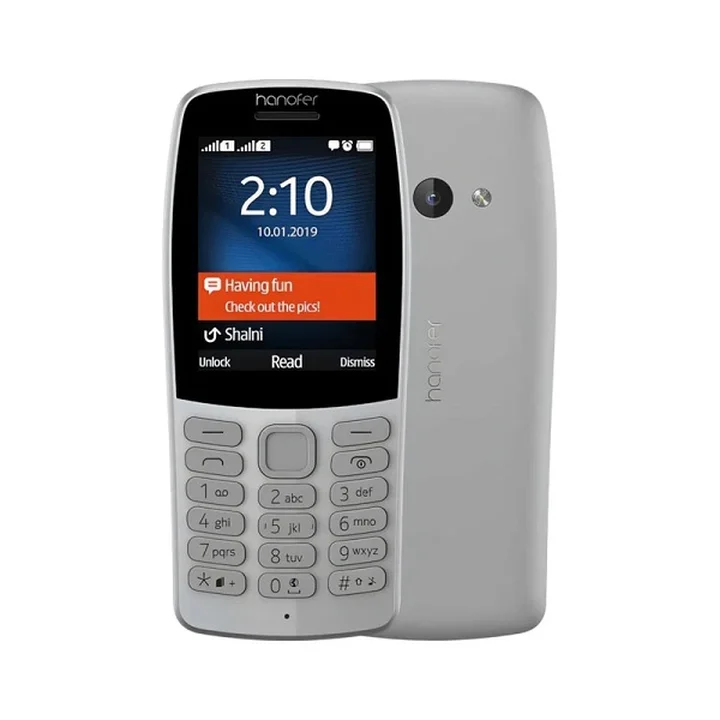 گوشی موبایل هانوفر مدل HANOFER 210 دو سیم کارت