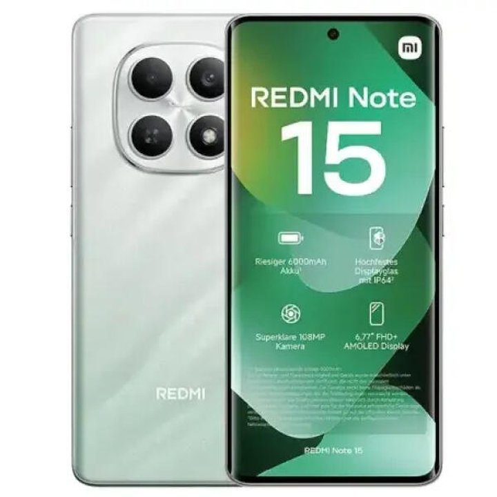 گوشی موبايل شیائومی مدل Redmi Note 15 4G ظرفیت 256 گیگابایت رم 8 گیگابایت - گلوبال