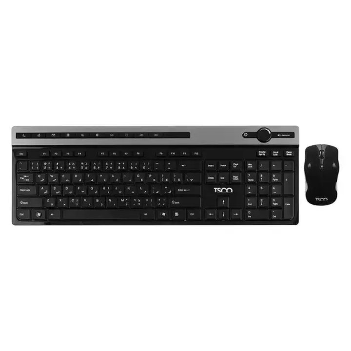 کیبورد و ماوس بی سیم تسکو مدل  TKM7106