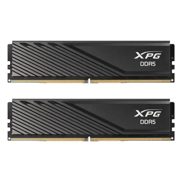 رم کامپیوتر 32 گیگابایت دو کاناله ای دیتا ایکس پی جی مدل XPG U-DIMM DDR5 LANCER Blade 5600 CL46 16GB*2