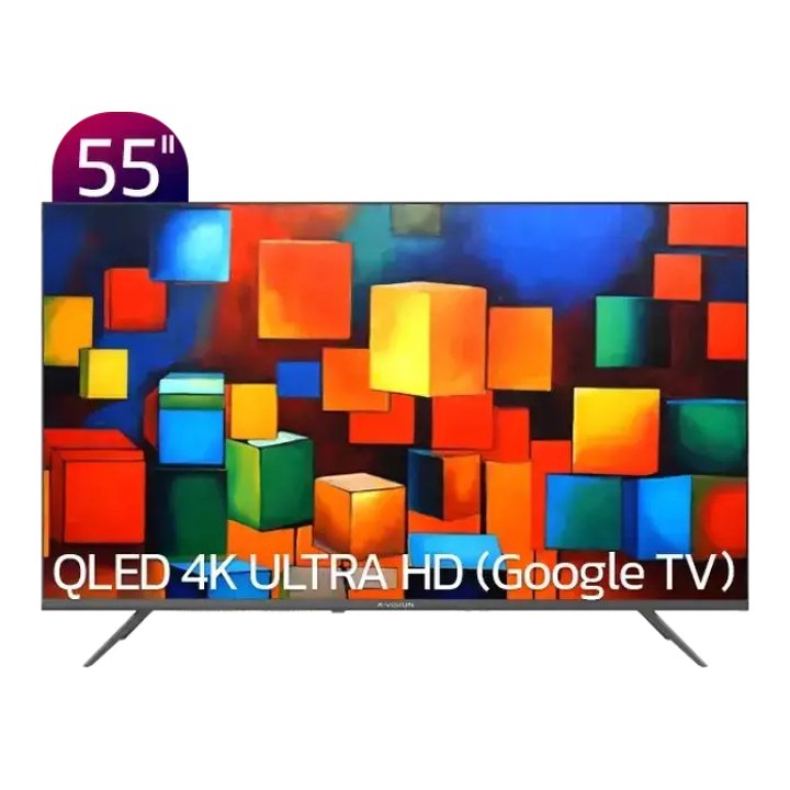 تلویزیون QLED UHD 4K هوشمند ایکس ویژن مدل XYU800 سایز 55 اینچ