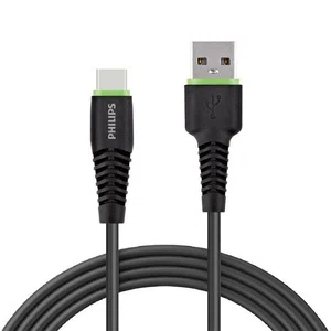 کابل تبدیل USB به Type-C فیلیپس مدل DLC1530 C طول 1.2 متر