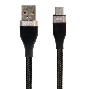 کابل تبدیل USB به microUSB آکو مدل ANTIQUE01 طول 1 متر