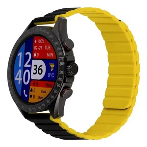 ساعت هوشمند گلوریمی مدل M2 - مشکی زرد
