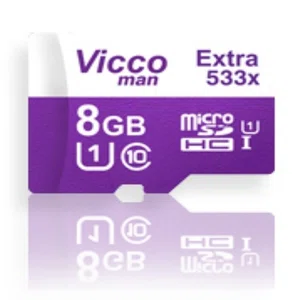 کارت حافظه 8 گیگابایت ویکو مدل VICCO Extra 533X
