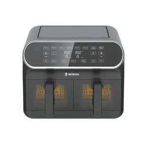 سرخ کن بدون روغن دوقلو بنس مدل BA-D801T